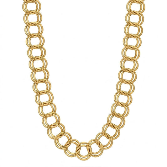 Crub Chain | 22kt gold plated GLITZORA