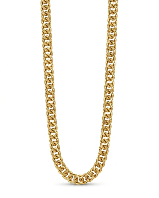 Crub Gold Plated Chain GLITZORA