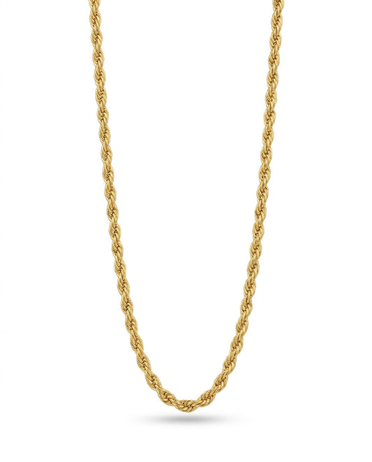 Rope Gold plated chain GLITZORA