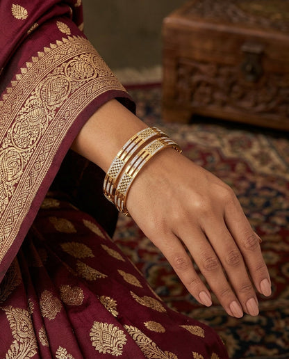 Tamanna Bangles | 22kt gold plated GLITZORA